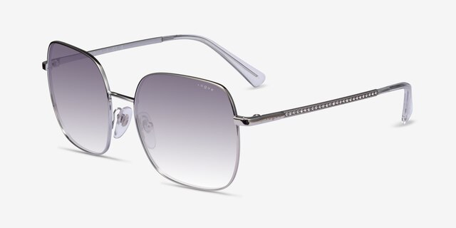 Vogue Eyewear VO4175SB Silver MetalSunglass Frames from EyeBuyDirect, Angle View
