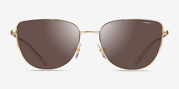 Vogue Eyewear VO4233S Gold Metal Sunglass Frames