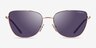 Vogue Eyewear VO4233S Rose Gold MetalSunglass Frames from EyeBuyDirect, Front View