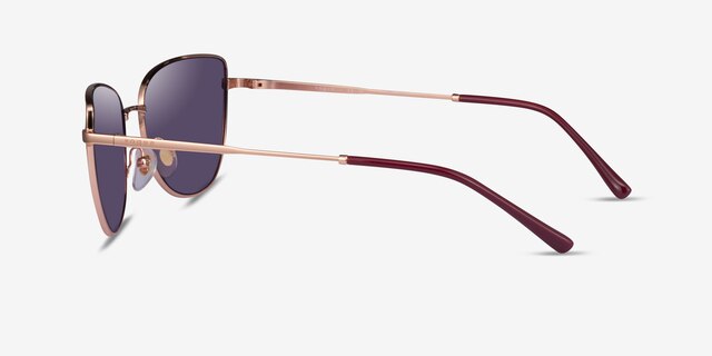 Vogue Eyewear VO4233S Rose Gold MetalSunglass Frames from EyeBuyDirect, Side View