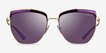 Vogue Eyewear VO4234S Violet MetalSunglass Frames from EyeBuyDirect, Front View