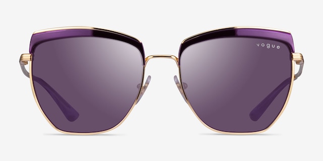 Vogue Eyewear VO4234S Violet MetalSunglass Frames from EyeBuyDirect, Front View