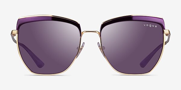 Vogue Eyewear VO4234S Violet Métal Soleil de Lunette de vue