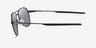 Oakley Contrail Satin Black MetalSunglass Frames from EyeBuyDirect, Side View