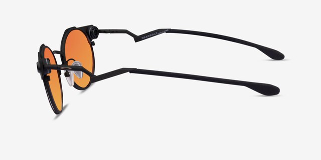 Oakley OO6046 Deadbolt Satin Black TitaniumSunglass Frames from EyeBuyDirect, Side View
