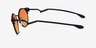 Oakley OO6046 Deadbolt Satin Black TitaniumSunglass Frames from EyeBuyDirect, Side View