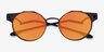 Oakley OO6046 Deadbolt Satin Black TitaniumSunglass Frames from EyeBuyDirect, Closed View