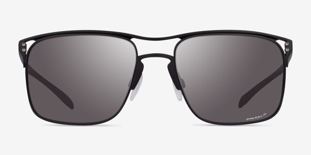 Oakley Holbrook Ti Satin Black TitaniumSunglass Frames from EyeBuyDirect, Front View