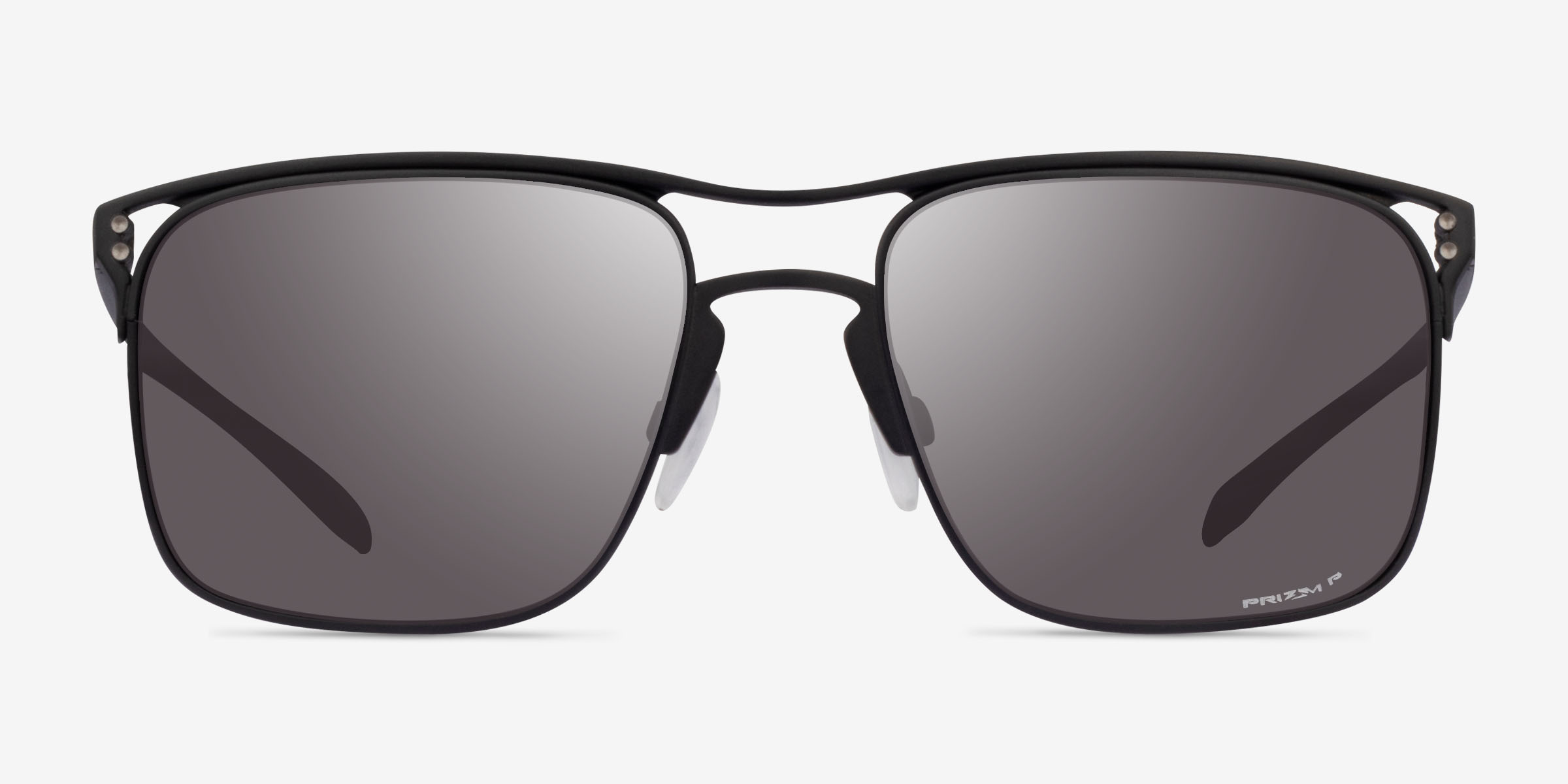 Oakley Holbrook Ti Square Satin Black Frame Prescription Sunglasses Eyebuydirect