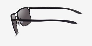 Oakley Holbrook Ti - Square Satin Black Frame Prescription Sunglasses |  Eyebuydirect