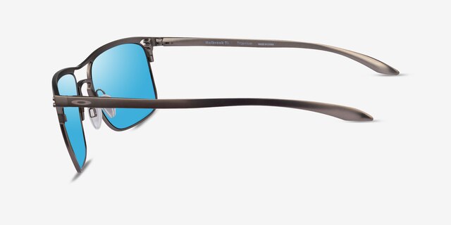 Oakley Holbrook Ti Matte Gunmetal TitaniumSunglass Frames from EyeBuyDirect, Side View