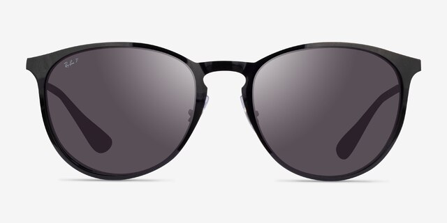 Ray-Ban RB3539 Noir MétalSoleil de Lunette de vue d'EyeBuyDirect, Vue de Face