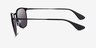 Ray-Ban RB3539 Noir MétalSoleil de Lunette de vue d'EyeBuyDirect, Vue de Côté
