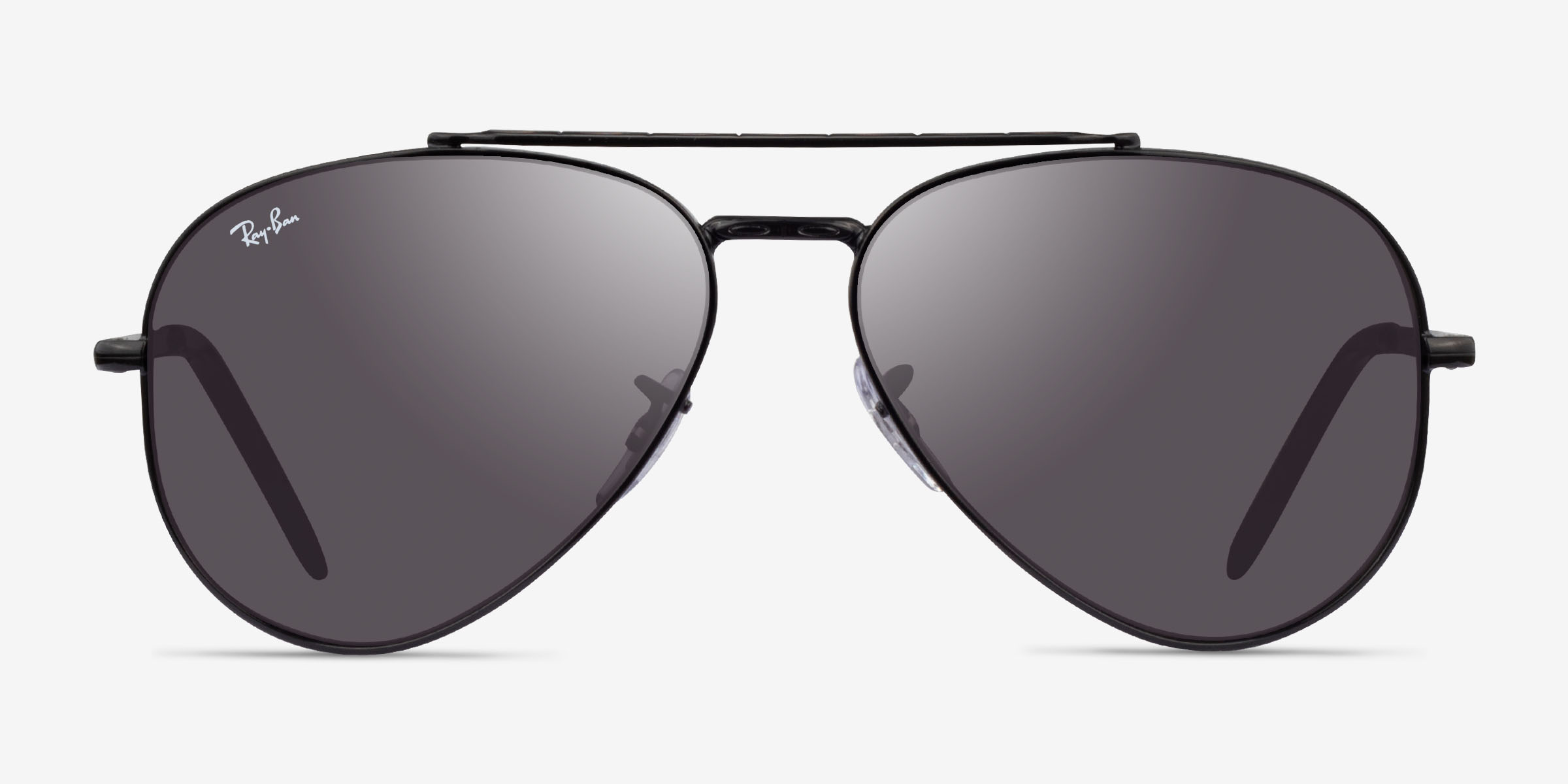 Ray Ban RB3625 New Aviator Aviator Black Frame Prescription Ray Ban RB3625 New Aviator Aviator Black Frame Prescription