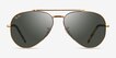Ray-Ban RB3625 New Aviator Legend Gold MetalSunglass Frames from EyeBuyDirect, Front View
