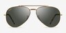 Ray-Ban RB3625 New Aviator Legend Gold MetalSunglass Frames from EyeBuyDirect, Front View