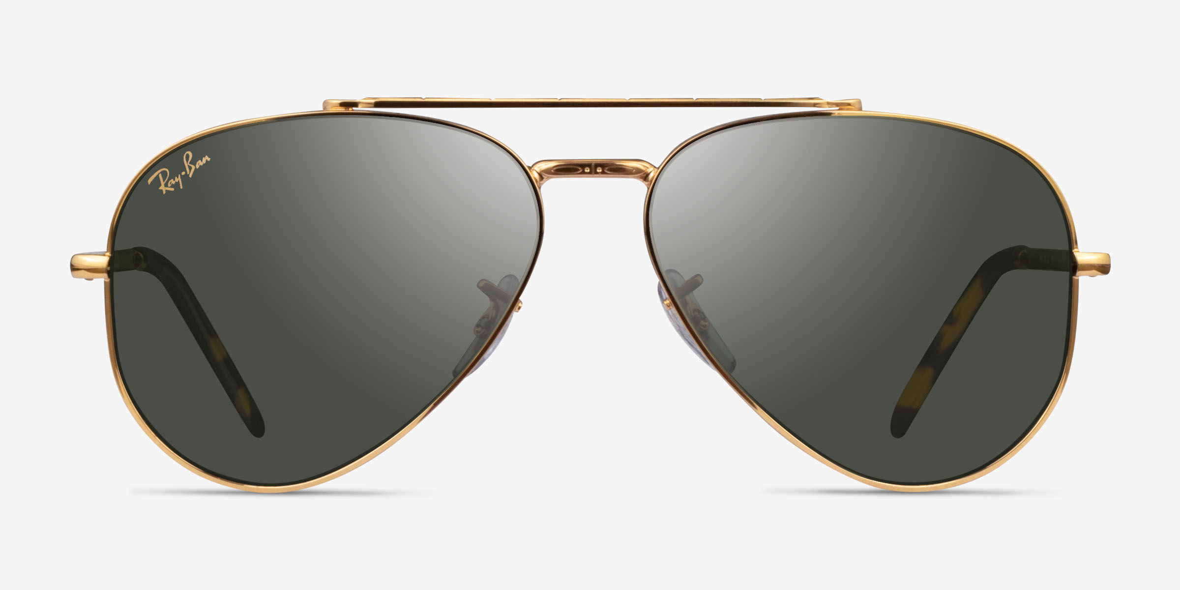 Ray Ban Rb3625 New Aviator Aviator Legend Gold Frame Prescription Sunglasses Eyebuydirect 6240