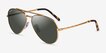 Ray-Ban RB3625 New Aviator Legend Gold MetalSunglass Frames from EyeBuyDirect, Angle View