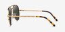Ray-Ban RB3625 New Aviator Legend Gold MetalSunglass Frames from EyeBuyDirect, Side View