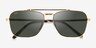 Ray-Ban RB3636 Legend Gold MetalSunglass Frames from EyeBuyDirect, Closed View