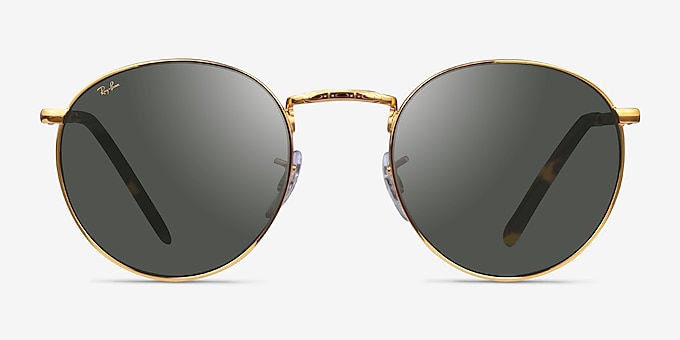 Ray-Ban RB3637 New Round Legend Gold Metal Sunglass Frames