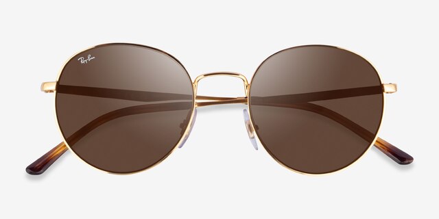 Ray-Ban RB3681 Arista MetalSunglass Frames from EyeBuyDirect, Closed View