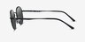 Ray-Ban RB3681 Black MetalSunglass Frames from EyeBuyDirect, Side View