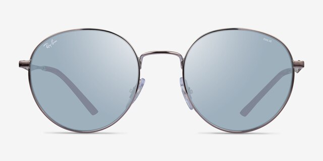 Ray-Ban RB3681 Gunmetal MetalSunglass Frames from EyeBuyDirect, Front View