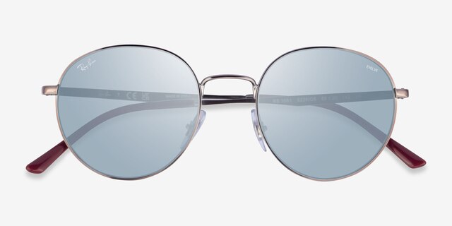 Ray-Ban RB3681 Gunmetal MetalSunglass Frames from EyeBuyDirect, Closed View
