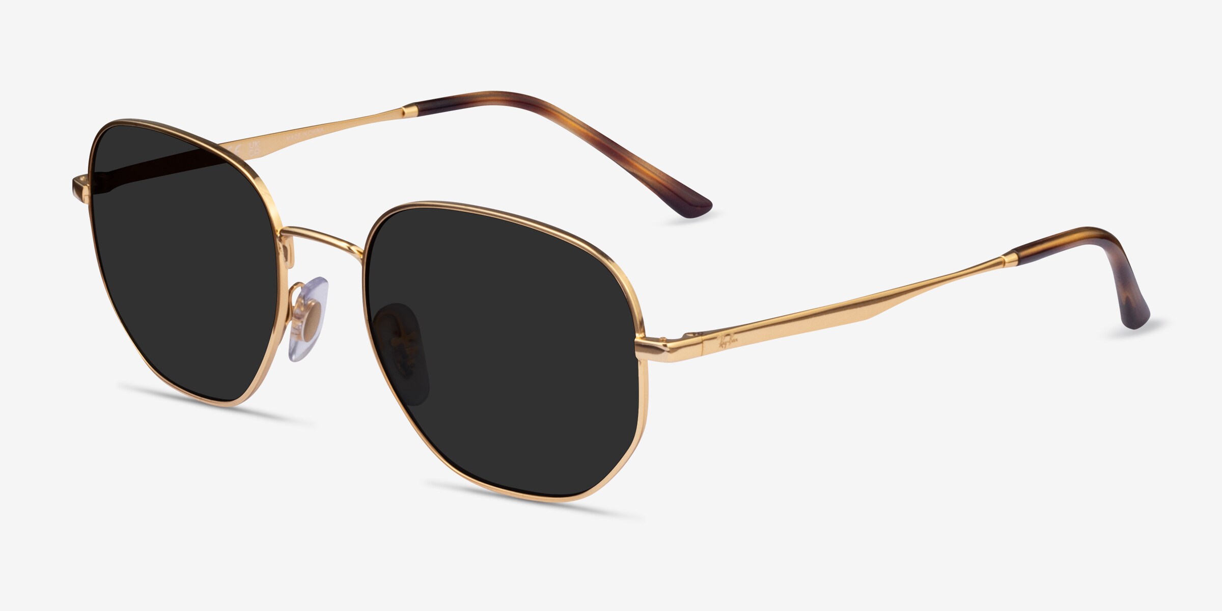 Ray-Ban RB3682 - Geometric Black Frame Prescription