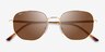 Ray-Ban RB3682 Arista MetalSunglass Frames from EyeBuyDirect, Closed View