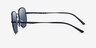 Ray-Ban RB3682 Black MetalSunglass Frames from EyeBuyDirect, Side View