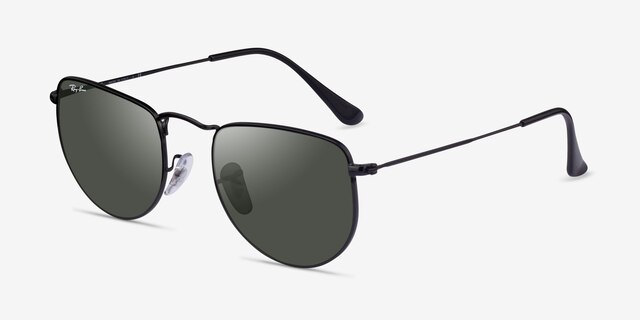 Ray-Ban RB3958 Elon Black MetalSunglass Frames from EyeBuyDirect, Angle View