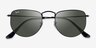 Ray-Ban RB3958 Elon Black MetalSunglass Frames from EyeBuyDirect, Closed View