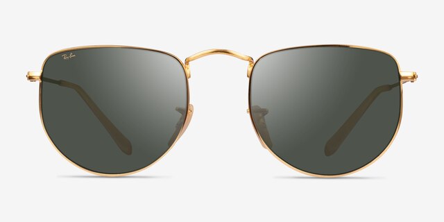 Ray-Ban RB3958 Elon Legend Gold MétalSoleil de Lunette de vue d'EyeBuyDirect, Vue de Face