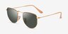 Ray-Ban RB3958 Elon Legend Gold MétalSoleil de Lunette de vue d'EyeBuyDirect, Vue d'Angle
