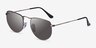 Ray-Ban RB3958 Elon Antique Gunmetal MetalSunglass Frames from EyeBuyDirect, Angle View