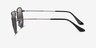 Ray-Ban RB3958 Elon Antique Gunmetal MetalSunglass Frames from EyeBuyDirect, Side View