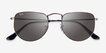 Ray-Ban RB3958 Elon Antique Gunmetal MetalSunglass Frames from EyeBuyDirect, Closed View