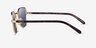 Vogue Eyewear VO4242S Gold MetalSunglass Frames from EyeBuyDirect, Side View