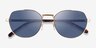 Vogue Eyewear VO4242S Gold MetalSunglass Frames from EyeBuyDirect, Closed View