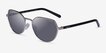 Vogue Eyewear VO4242S Silver MetalSunglass Frames from EyeBuyDirect, Angle View