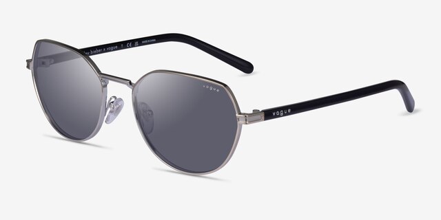 Vogue Eyewear VO4242S Silver MetalSunglass Frames from EyeBuyDirect, Angle View