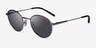ARNETTE AN3084 The Professional Silver MetalSunglass Frames from EyeBuyDirect, Angle View