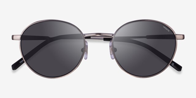 ARNETTE AN3084 The Professional Silver MetalSunglass Frames from EyeBuyDirect, Closed View