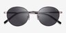 ARNETTE AN3084 The Professional Silver MetalSunglass Frames from EyeBuyDirect, Closed View
