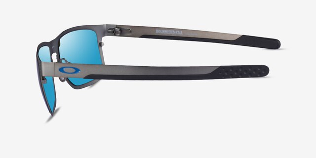 Oakley Holbrook Metal Matte Gunmetal Black MetalSunglass Frames from EyeBuyDirect, Side View