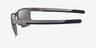 Oakley Holbrook Metal Matte Gunmetal MetalSunglass Frames from EyeBuyDirect, Side View