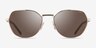 Vogue Eyewear VO4242S Pale Gold MetalSunglass Frames from EyeBuyDirect, Front View