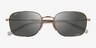 Ray-Ban RB3706 Gold MetalSunglass Frames from EyeBuyDirect, Closed View